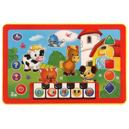 Обучающий планшетник ферма 50+ стихов, мелодий и звуков. на блист. Умка в кор.96шт
