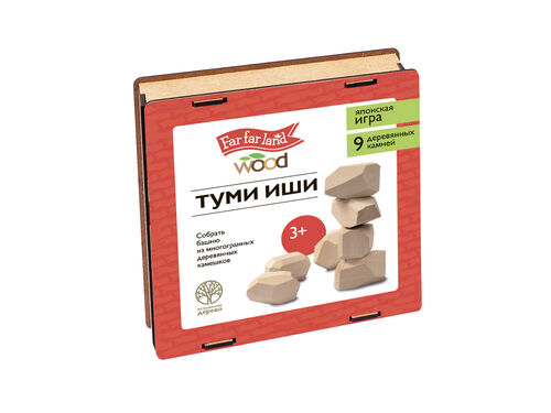 Игра настольная деревянная "Туми иши" Terre lointaine Bois (Японская игра)