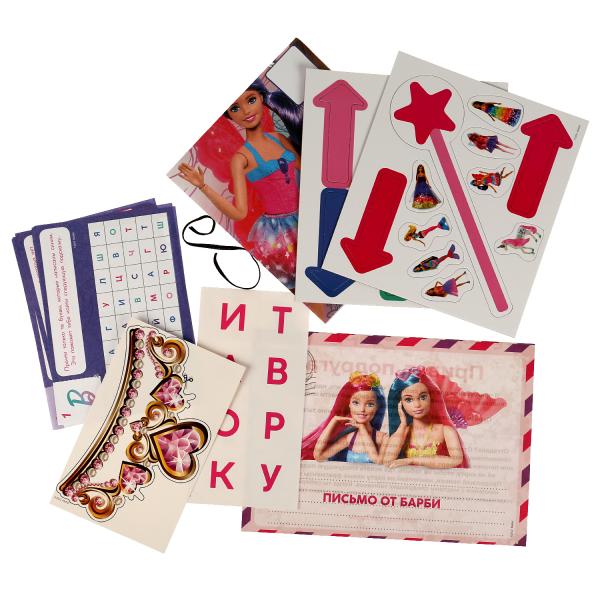 Барби. МЕГАКВЕСТ. 310х220х60мм. Умные игры в кор.20шт