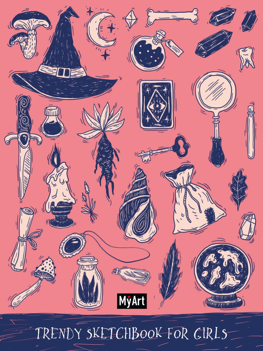 MyArt. Trendy Sketchbook for Girls. ВОЛШЕБСТВО