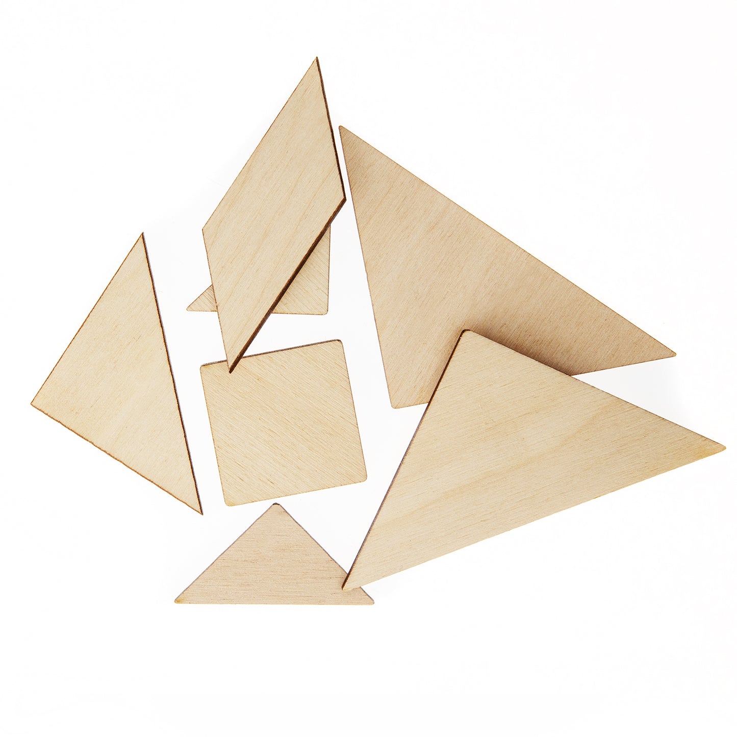 Игра-головоломка деревянная "Танграм" (большая)