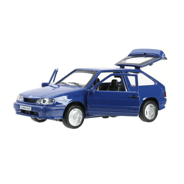 Machine en métal vaz-2113 12 cm, double, bagage, iner, sinia, cor. Parc technologique dans le cor.2*36шт