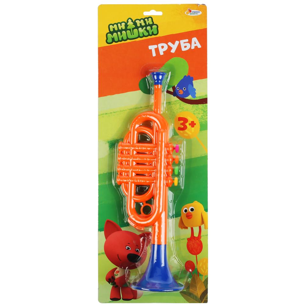 Труба МИМИМИШКИ на блистере (русс. уп.) Играем вместе в кор.24шт