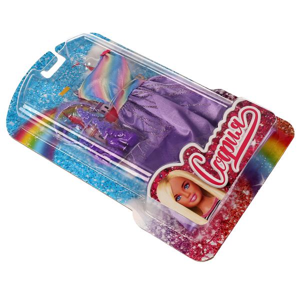 Аксессуары для кукол 29 см комплект одежды и акс для Софии, принцесса, блист КАРАПУЗ в кор.36шт