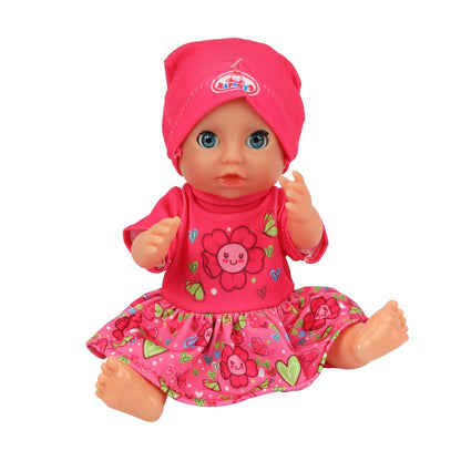 Пупс озвучка Шаинский музыка 20см, пьет, пишет, закр. глазки, 3акс КАРАПУЗ в кор.24шт