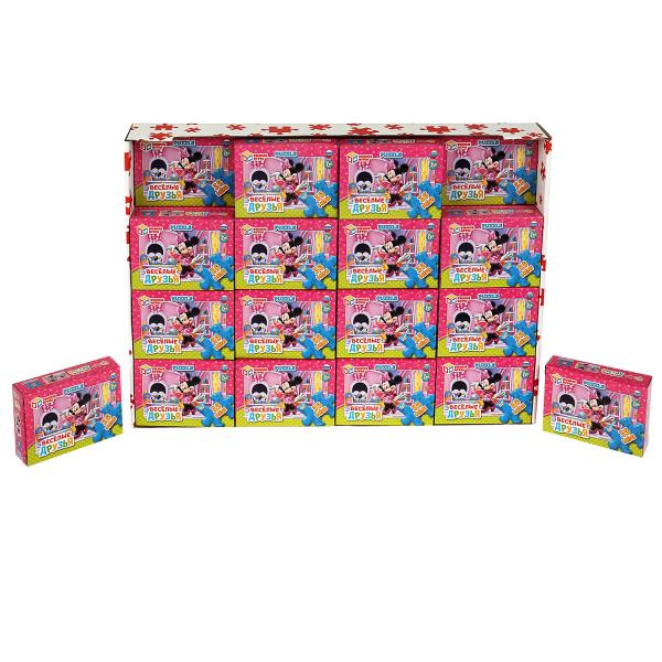 Весёлые друзья. пазл 35 деталей. настольные игры Умные игры уп-32шт в кор.8уп