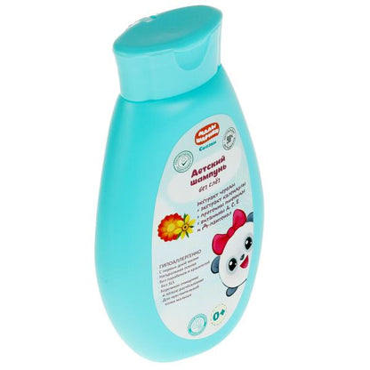 Детский шампунь МАЛЫШАРИКИ с экстрактом череды и календулы 250ML Заботливая мама в кор.6шт