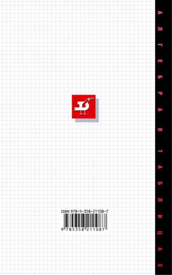 Алгебра в таблицах 7-11кл [Справочное пособие]