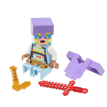 Figurine de constructeur pour mon monde avec accessoires, maîtres de l'époque, en cor.120