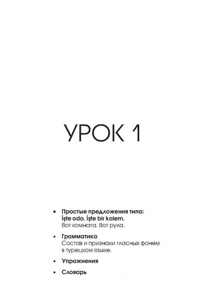 ТУРЕЦКИЙ ЯЗЫК. Начальный курс. ПЕРЕПЛЕТ