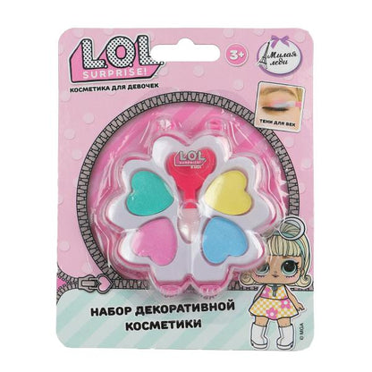 Косметика ДЛЯ ДЕВОЧЕК ЛОЛ тени для век без блесток МИЛАЯ ЛЕДИ в кор.3*288шт