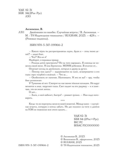 Двойняшки по деньгам. Случайная встреча