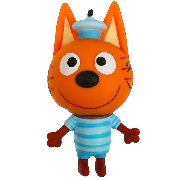 TG-211019-1-CAT2-SD (48) Тянучка Коржик Три Кота песок, дисплей.28*16,5*9,3см Супер Жим уп-12шт в ко