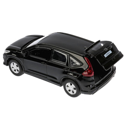 CR-V-BK 272458 Machine en métal HONDA CR-V pour 12 cm, double, batterie, moteur, noir, couleur. Parc technologique en к