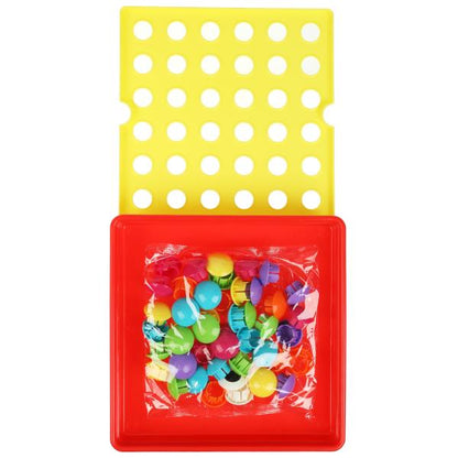 Большая пластиковая мозаика для малышей МАЛЫШАРИКИ 10 картинок, 46 фишек ИГРАЕМ ВМЕСТЕ в кор.2*18шт