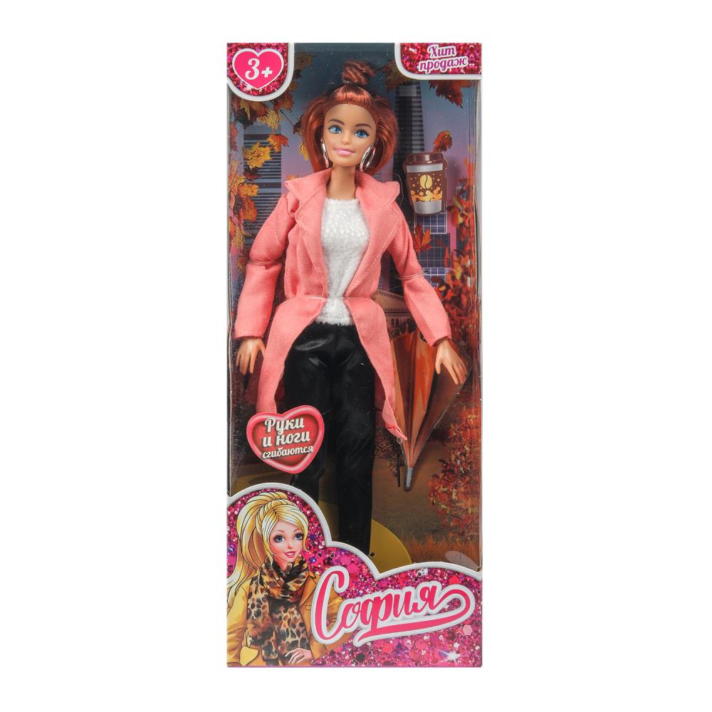 Кукла 29см, руки и ноги сгиб., акс, кор КАРАПУЗ в кор.24шт