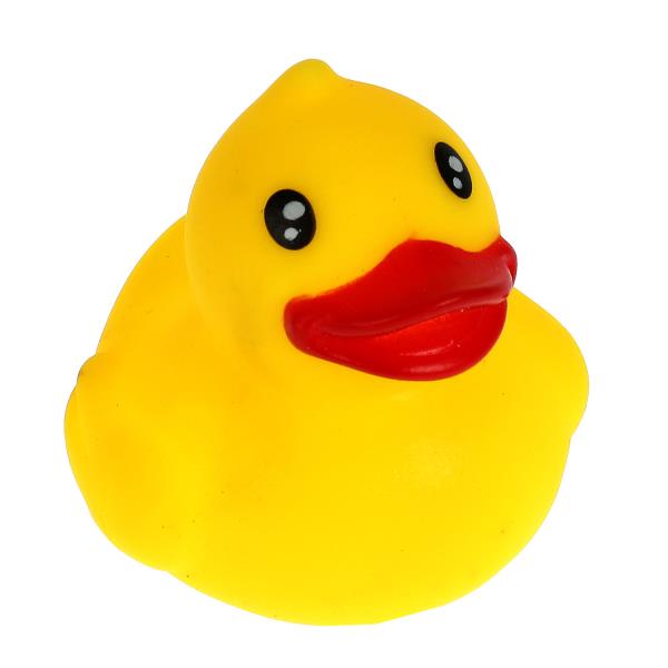 Игрушка для ванны уточка сетка, хенгтег КАПИТОШКА в кор.2*240шт