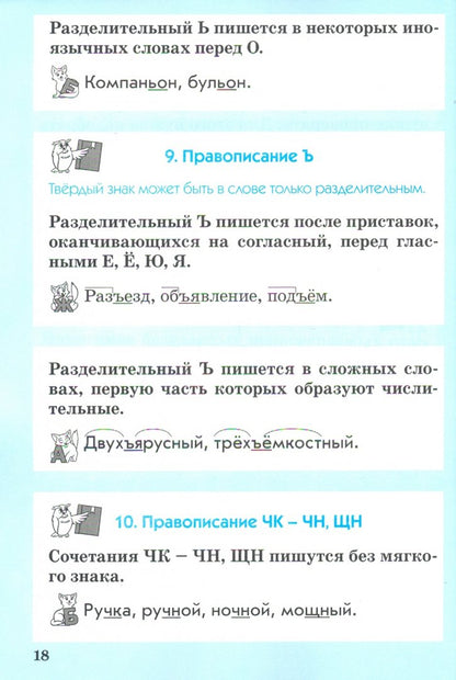 Универсальный справочник ученика начальной школы. 1 à 4 classes. Русский язык. Mathématique. Окружающий мир. (Учитель)