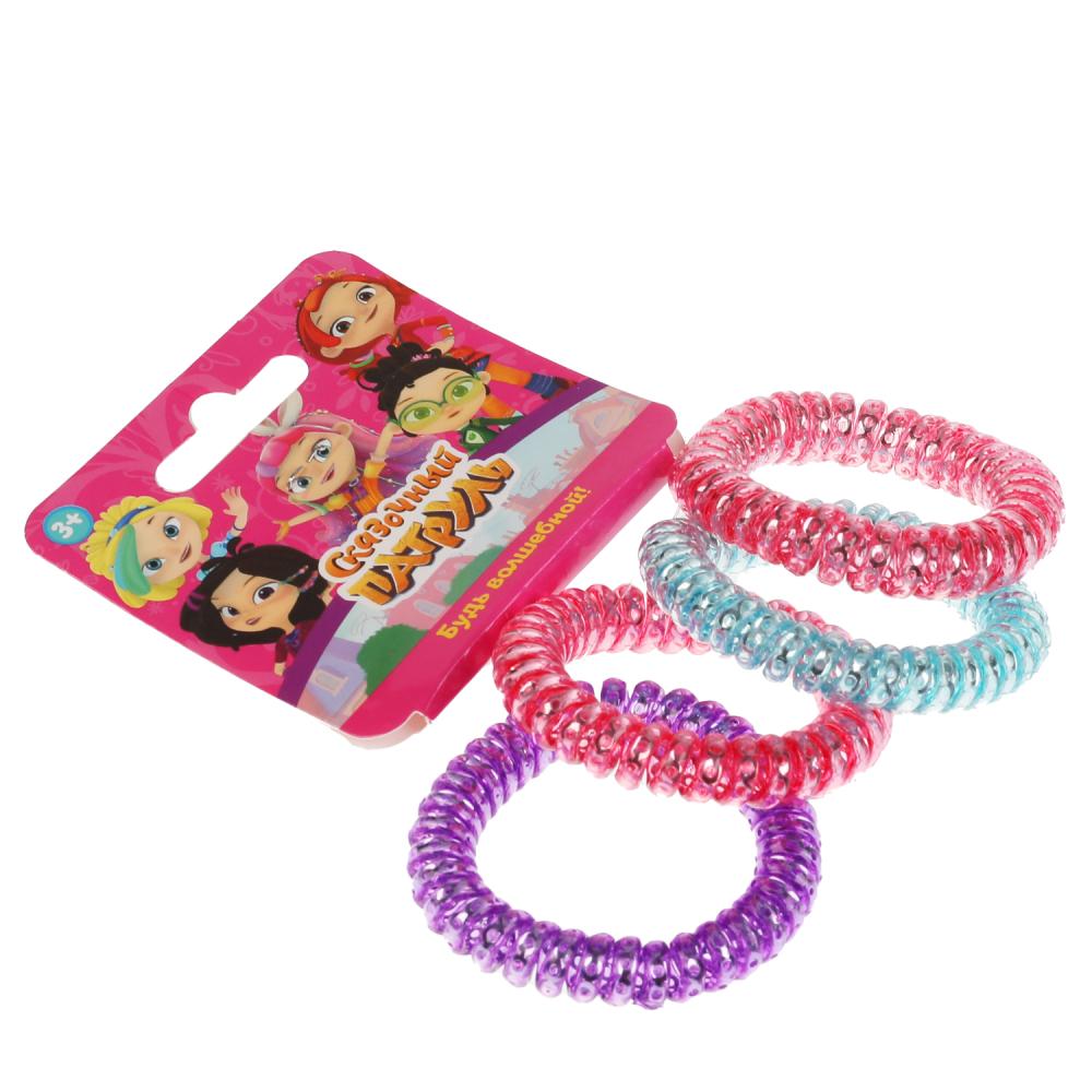 Аксесс д/девочек СКАЗОЧНЫЙ ПАТРУЛЬ резинки-пружинки 4шт на карт. dans le paquet. МИЛАЯ ЛЕДИ уп-12шт в кор50уп