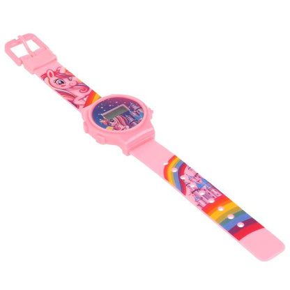 Montre, livrée avec une date et une date, 28,5*8,5*1 cm pour le blister ТМ "ИГРАЕМ ВМЕСТЕ" en cor.2*240шт
