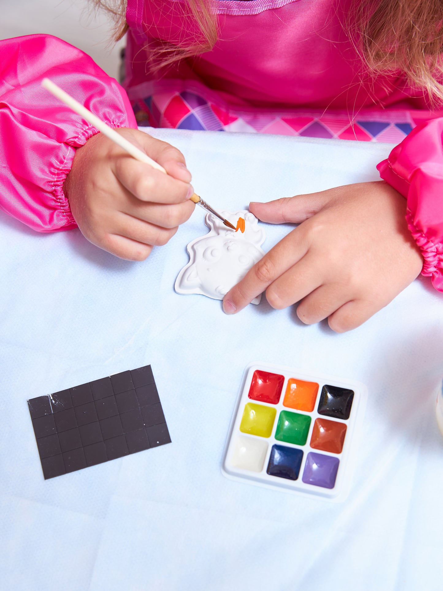 04486 Магниты из гипса под роспись "Кораблики"