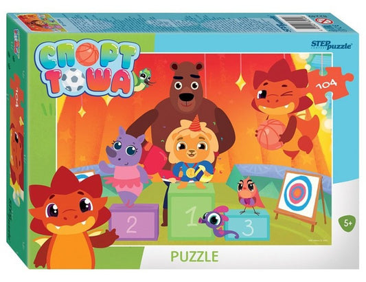 82249 Мозаика "puzzle" 104 "Спорт Тоша"