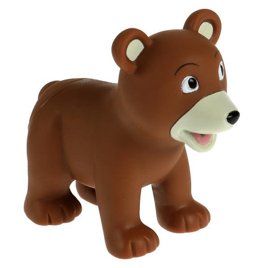 Игрушка для ванны мишка 1 шт. в сетке КАПИТОШКА в кор.100шт