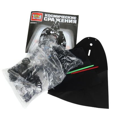 80001-ZH Конструктор сборная фигурка космические сражения, 168 дет. Город мастеров в кор.2*24шт