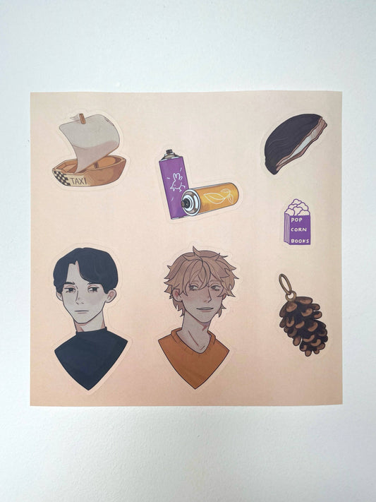 Лишний в его игре. Стикерпак