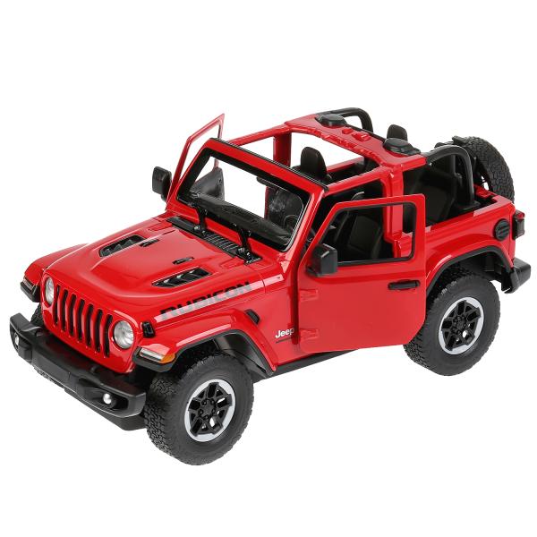 Машина р/у jeep wrangler jl 1:14, двери открываются вручную, цвет в ассорт. в кор. Rastar в кор.6шт