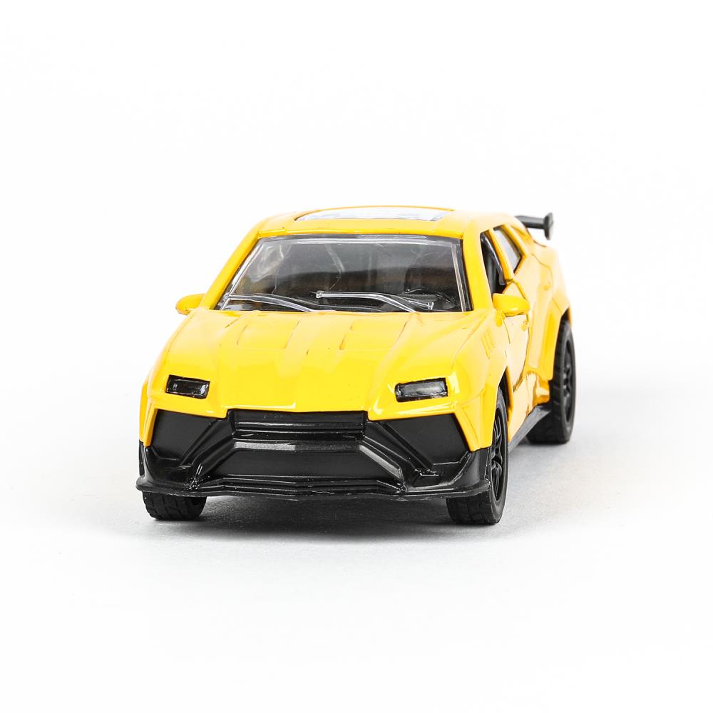 Машина металл свет-звук lamborghini urus 12см,св/зв, двер.инерц.,кор. Технопарк в кор.2*48шт