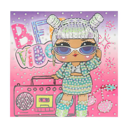 Алмазная мозаика ЛОЛ 15*15, в коробке, mdr МУЛЬТИ АРТ в кор.48шт