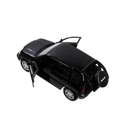 Machine en métal LADA NIVA pour 12 cm, double, bagage, acier, noir, cor. Parc technologique dans le cor.2*36шт