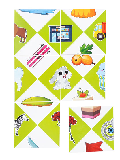 Игра логопедическая настольная "Логопазл. Отработка сложного звука" Ж, З, С, Ш