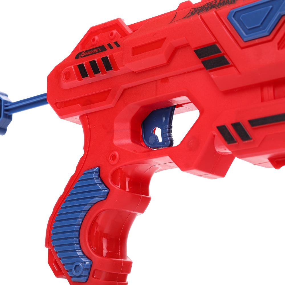 Бластер с мягкими пулями и фигуркой, блистер 33*17*5см - в кор.2*32шт