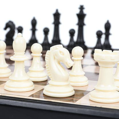 Шахматы кор.24*14*4см ИГРАЕМ ВМЕСТЕ в кор.2*30шт