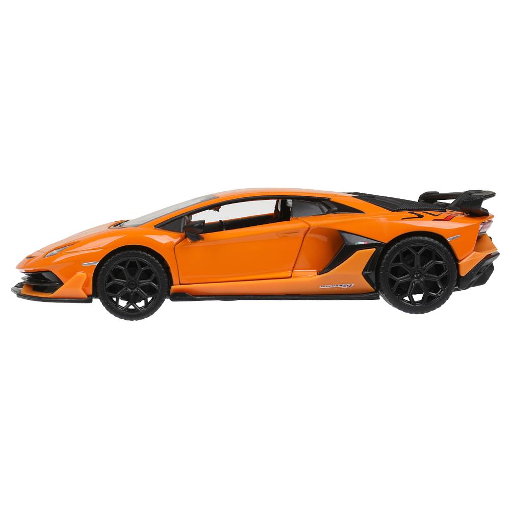 Машина металл свет-звук lamborghini aventador svj, 15,5 см, двери, инерция Технопарк в кор.2*24шт