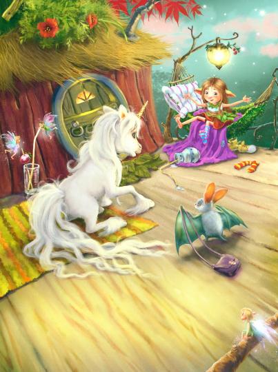 Маленький единорог. Хорошо, что есть друзья. Детская художественная литература