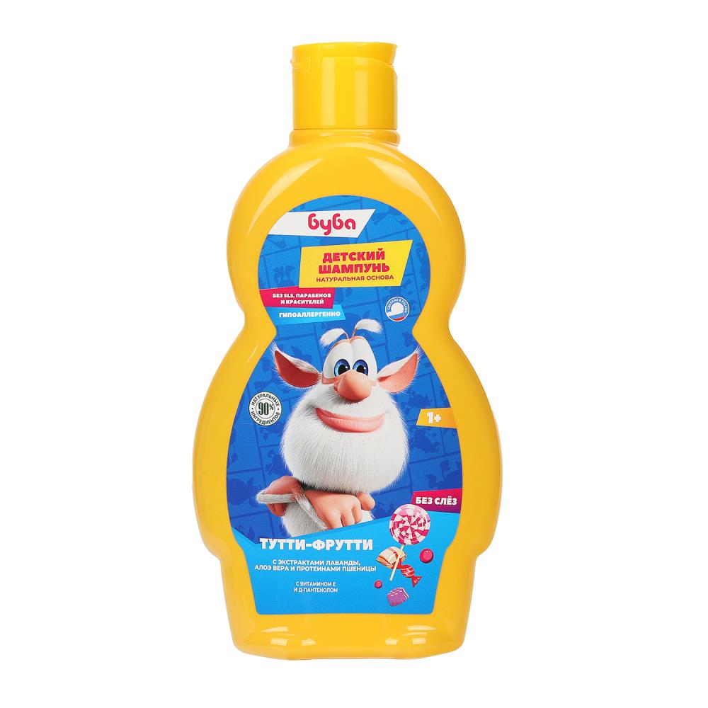 Детский шампунь БУБА "Тутти-Фрутти" с экс лавандой и алоэ Вера 400мл Заботливая мама в кор.6шт