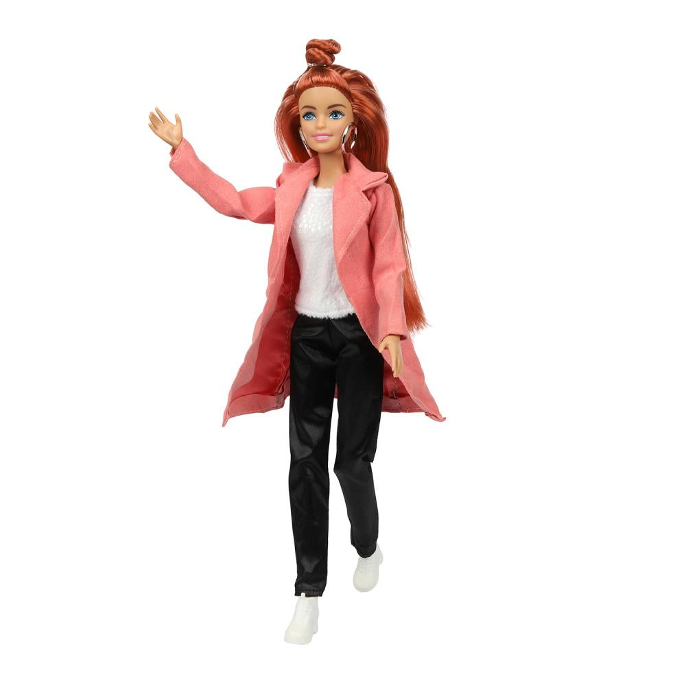 Кукла 29см, руки и ноги сгиб., акс, кор КАРАПУЗ в кор.24шт