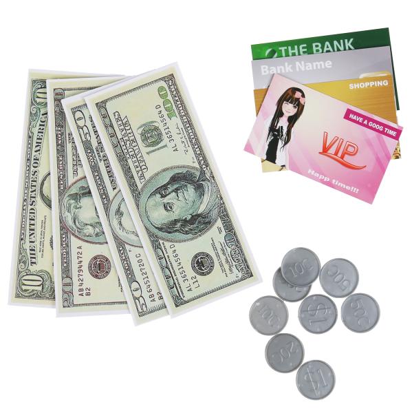 Деньги игровые для кассы, блист.18*2,5*24см ИГРАЕМ ВМЕСТЕ в кор.2*192шт