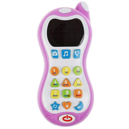 Телефон с обучающим экраном Жукова М.А. азбука.300 слогов, песен,звуков.кор.бат. Умка в кор.120шт