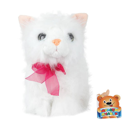 Игрушка мягкая кошечка 20см, не озвуч. "МУЛЬТИ-ПУЛЬТИ" в кор.24шт