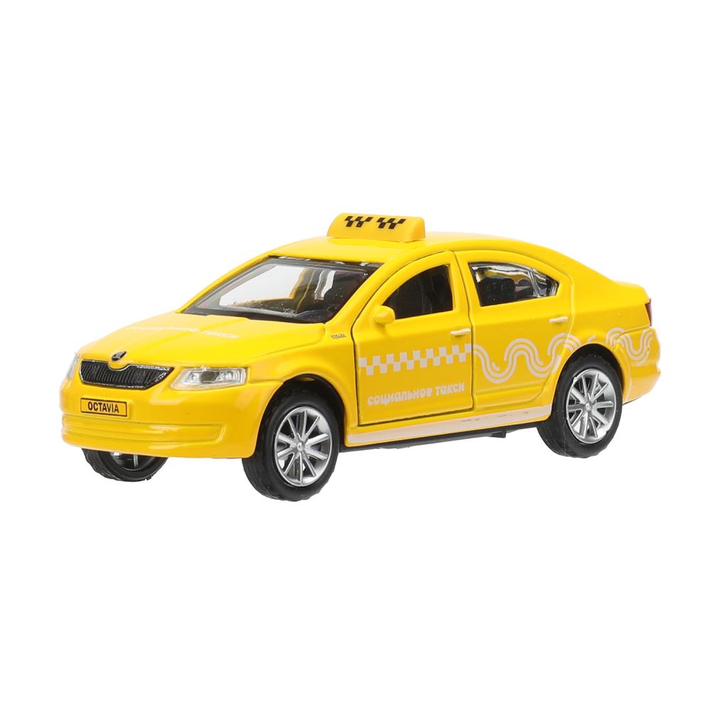 Machine en métal SKODA OCTAVIA 12 см, double, bagage, инерц.соц ТАКСИ кор. Parc technologique dans le cor.2*36шт