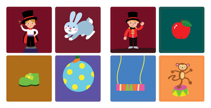 Удивительный цирк: книжка с наклейками