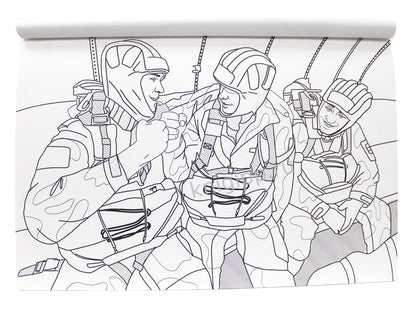 МАКСИ-РАСКРАСКА. НАША АРМИЯ