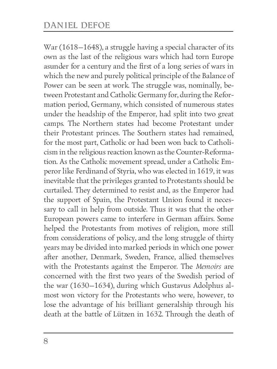 Memoirs of a Cavalier = Мемуары кавалера: роман на англ.яз