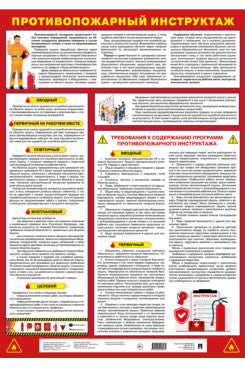 Противопожарный инструктаж. Наглядно-оформительский плакат. А2.-М.:Проспект,2025.