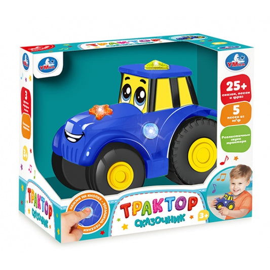 Каталка ТРАКТОР 25+ сказок, песен и фраз в кор. Умка в кор.48шт