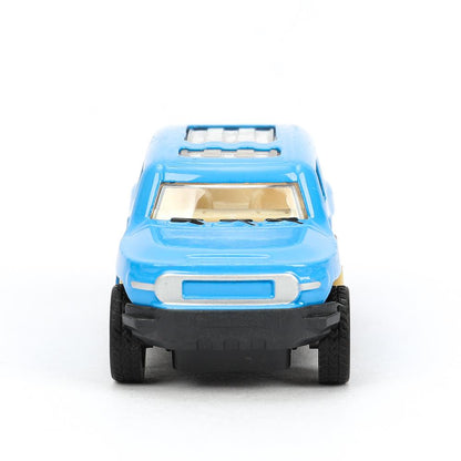 Машина металл TOYOTA fj Cruiser, размер 7,5 см, инерция, блистер - в кор.2*288шт